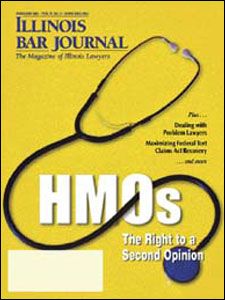 February 2003 Illinois Bar Journal Issue Cover