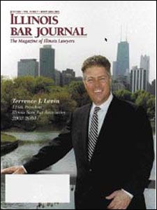 July 2003 Illinois Bar Journal Issue Cover