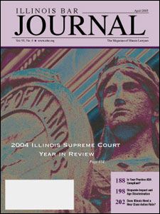 April 2005 Illinois Bar Journal Issue Cover