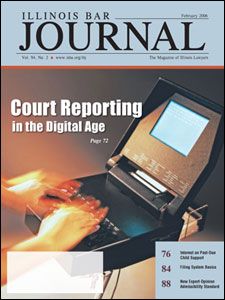 February 2006 Illinois Bar Journal Issue Cover