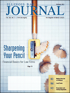 February 2013 Illinois Bar Journal Issue Cover