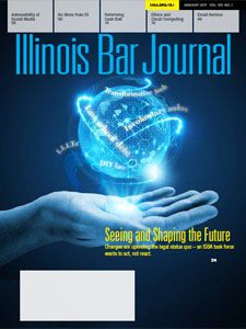 January 2017 Illinois Bar Journal Issue Cover