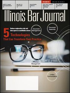 April 2018 Illinois Bar Journal Issue Cover